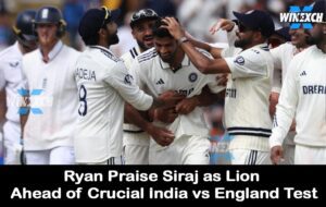 Siraj as Lion