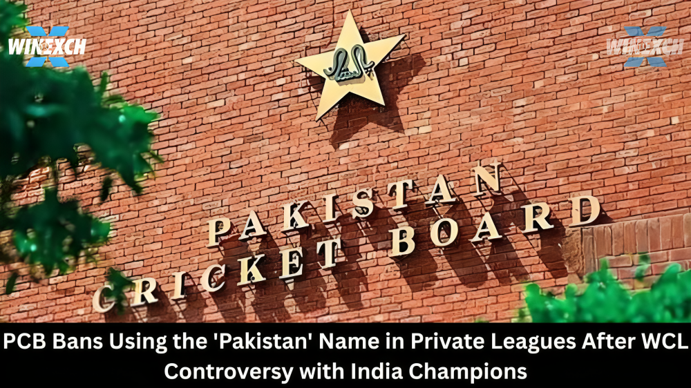 PCB bans using the 'Pakistan'