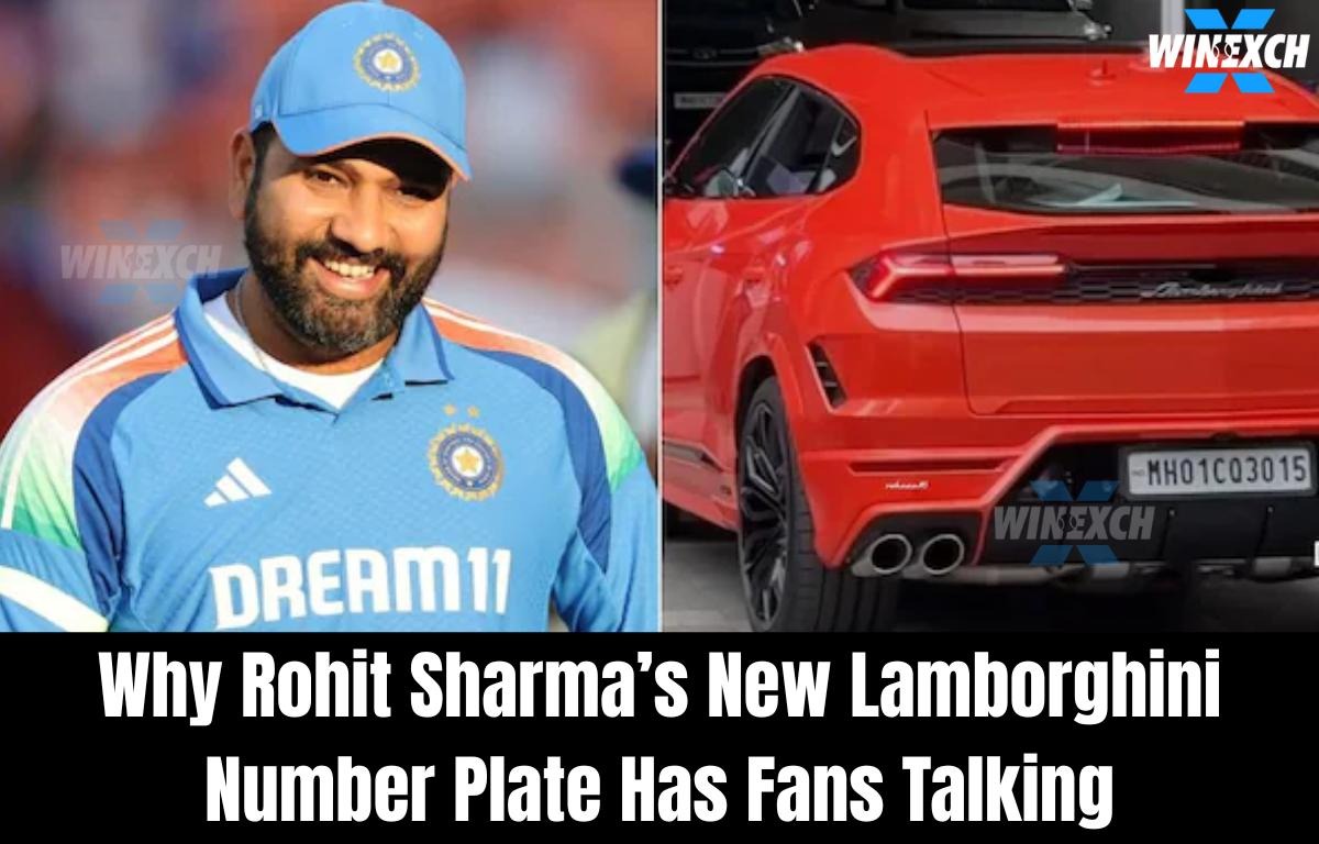 Rohit Sharma's new Lamborghini