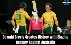 Dewald Brevis Creates History