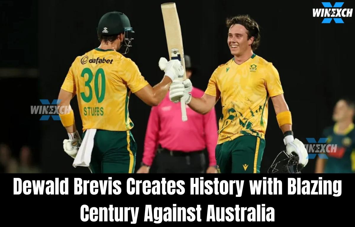 Dewald Brevis Creates History