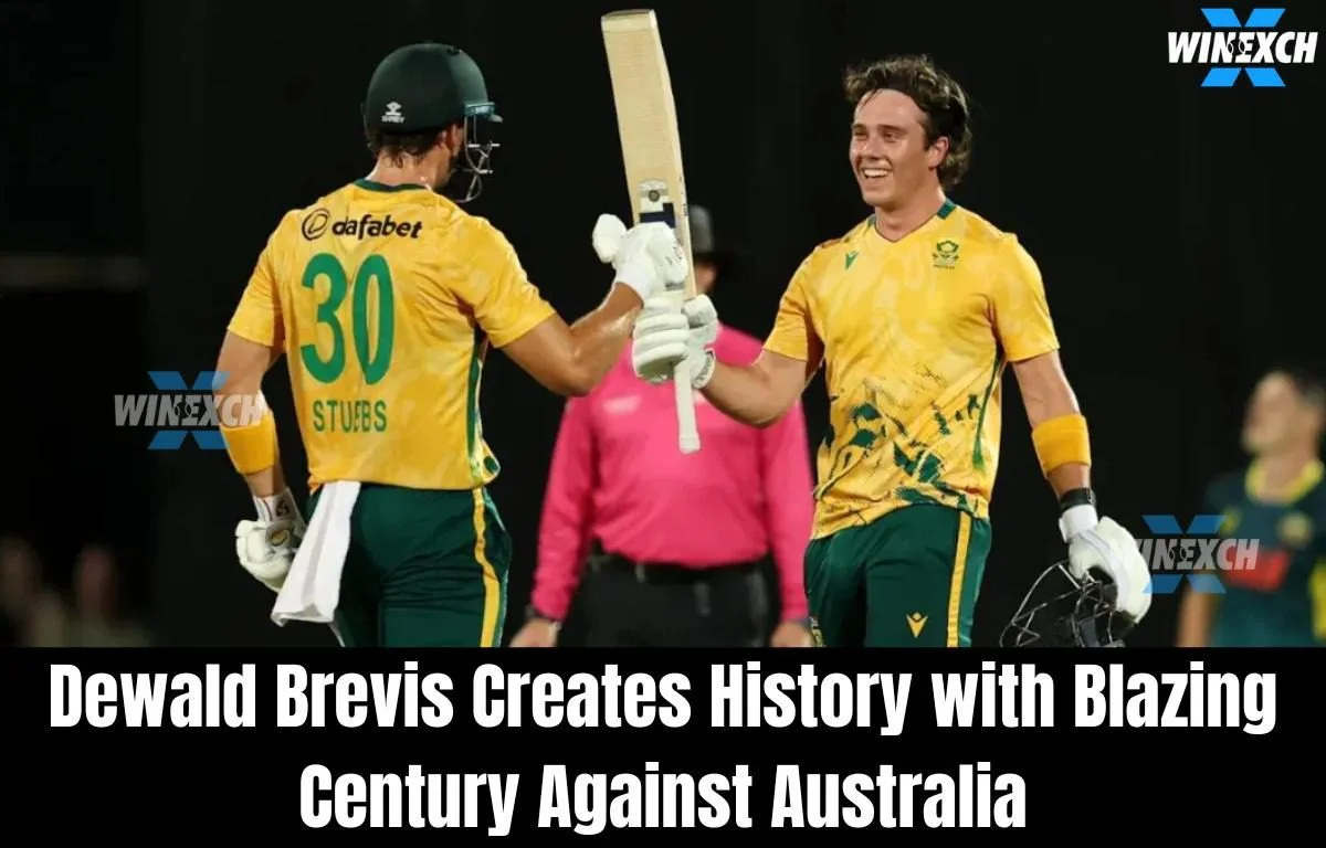 Dewald Brevis Creates History