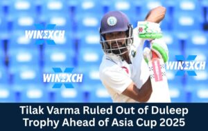 Tilak Varma ruled out