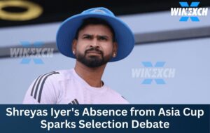 Shreyas Iyer’s absence from Asia Cup