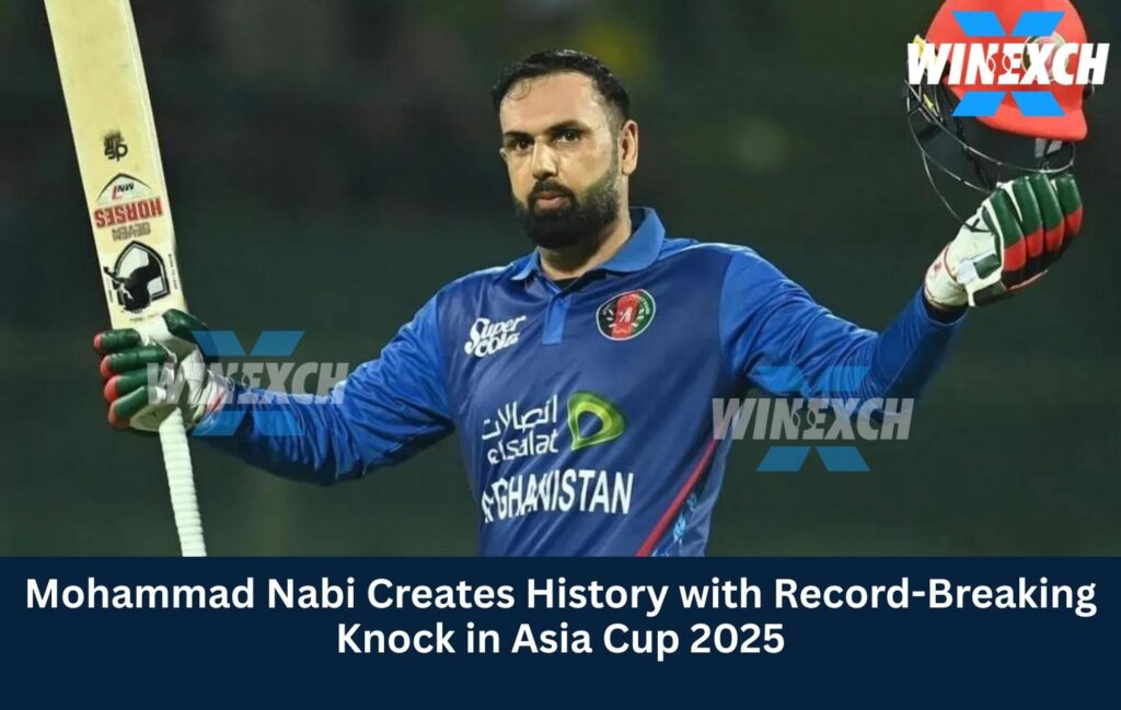 Mohammad Nabi creates history