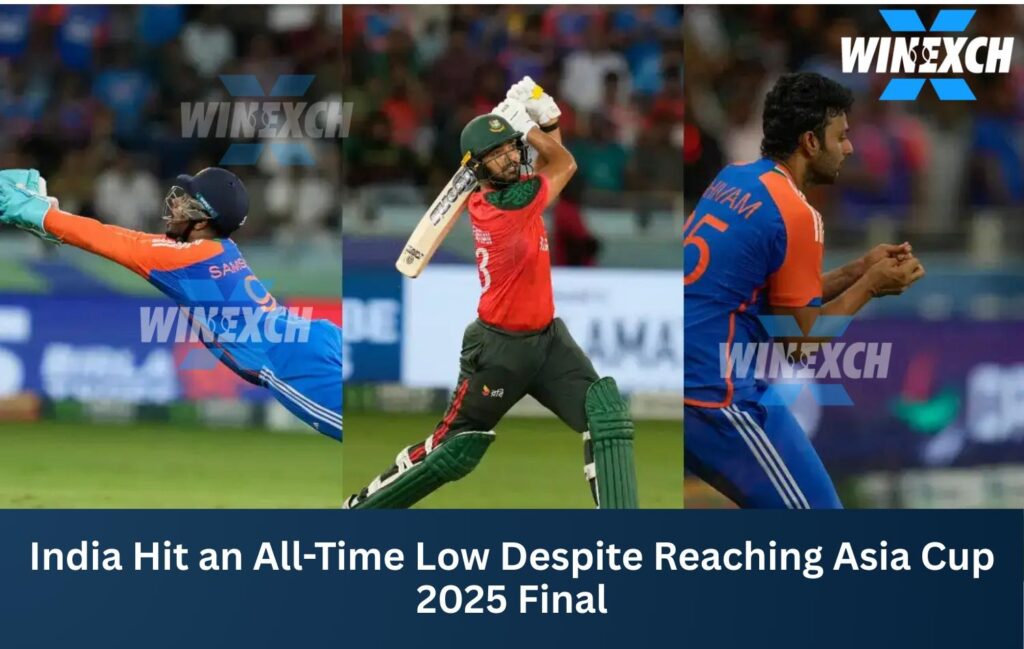 India hit an all-time low