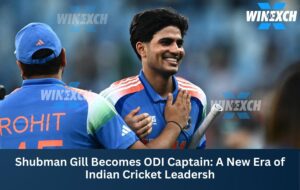 Shubman Gill becomes ODI Captain