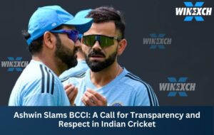 Ashwin slams BCCI