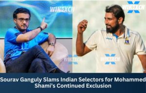 Sourav Ganguly slams Indian selectors