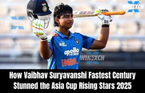Vaibhav Suryavanshi fastest century