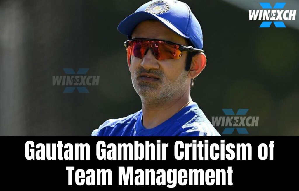 Gautam Gambhir controversy