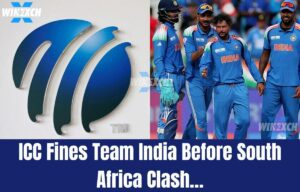 ICC Fines Team India