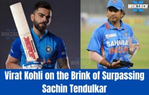 Virat Kohli Sachin Tendulkar record