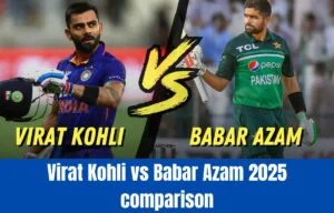 Virat Kohli vs Babar Azam 2025 comparison