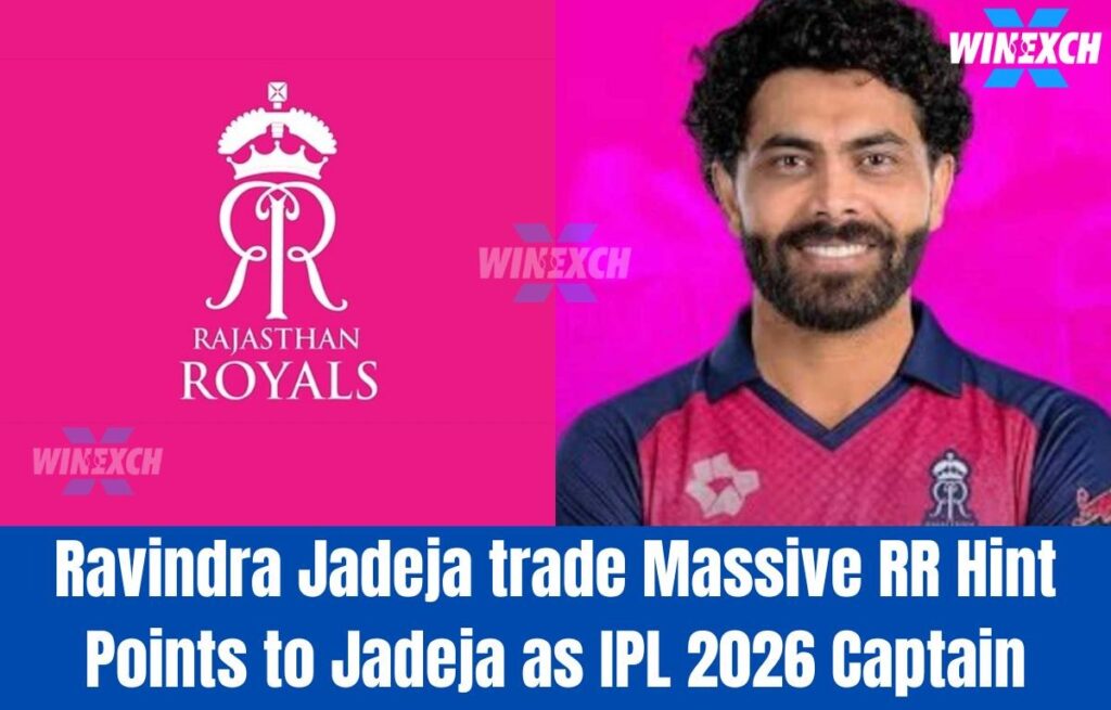Ravindra Jadeja Rajasthan Royals Captain 2026