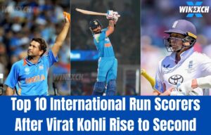 highest international run scorers after Virat Kohli