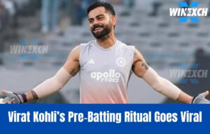 Virat Kohli Pre‑Batting Routine
