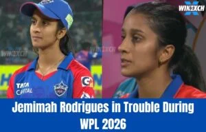Jemimah Rodrigues in trouble
