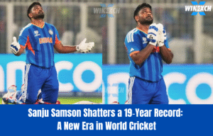Sanju Samson Creates History