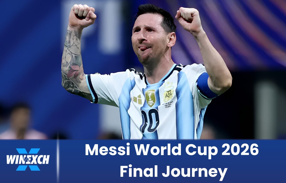 Lionel Messi leading Argentina ahead of the FIFA World Cup 2026 final against Spain at MetLife Stadium.