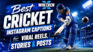 Creative Cricket Instagram Captions for reels, stories, selfies, and match-day social media posts