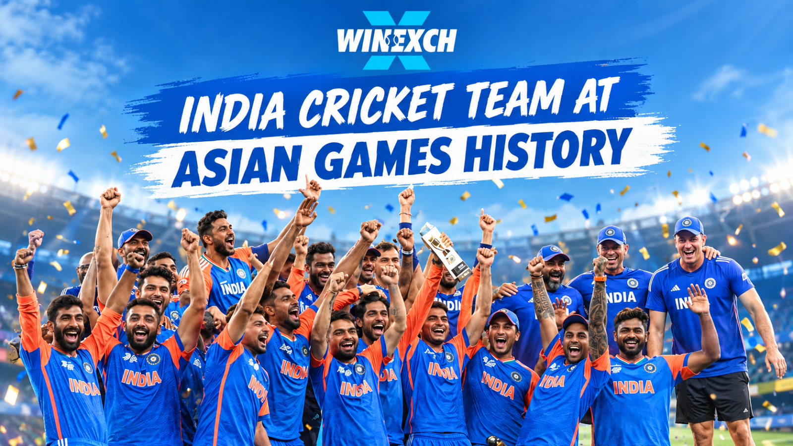 India Cricket Team at Asian Games History