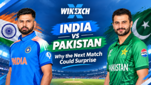 India vs Pakistan match preview showing players preparing for a crucial cricket clash
